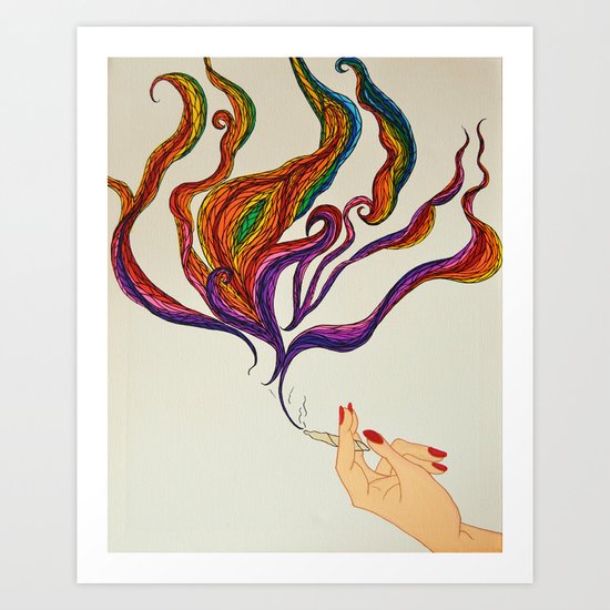Political Views Art Print