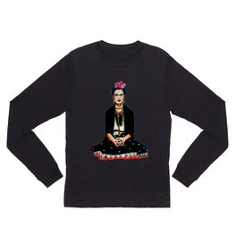 Frida Kahlo Mexican Artist Feminist Art Long Sleeve T Shirt