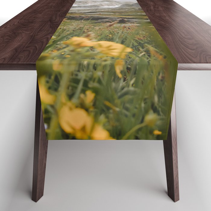 Spring in the Alps | Nature and Landscape Photography Table Runner