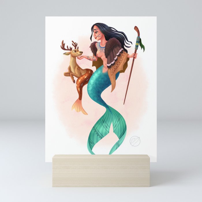 HOSHONT' OMBA - World Class Mermaids Mini Art Print