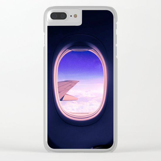 Travel The World Clear iPhone Case