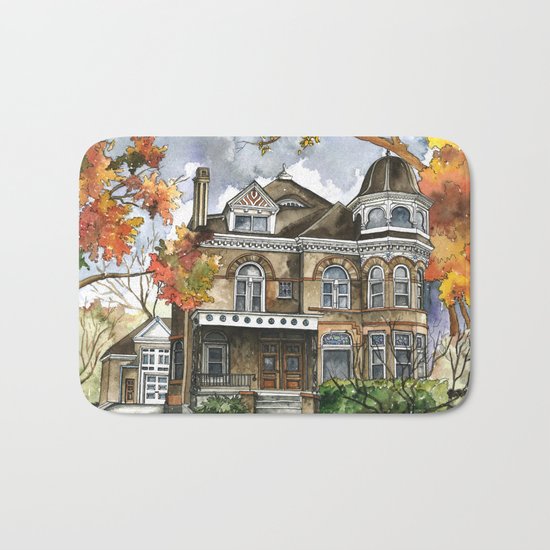 Victorian Autumn Bath Mat