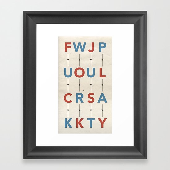 Just Play Framed Art Print