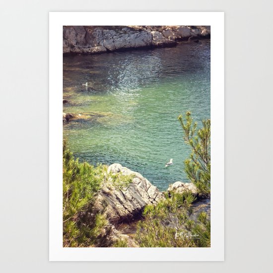 The Hangout Art Print