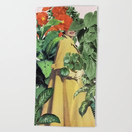 GREENHOUSE by Beth Hoeckel Beach Towel