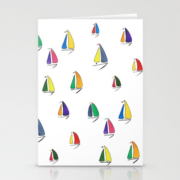 Color Sail Stationery Cards