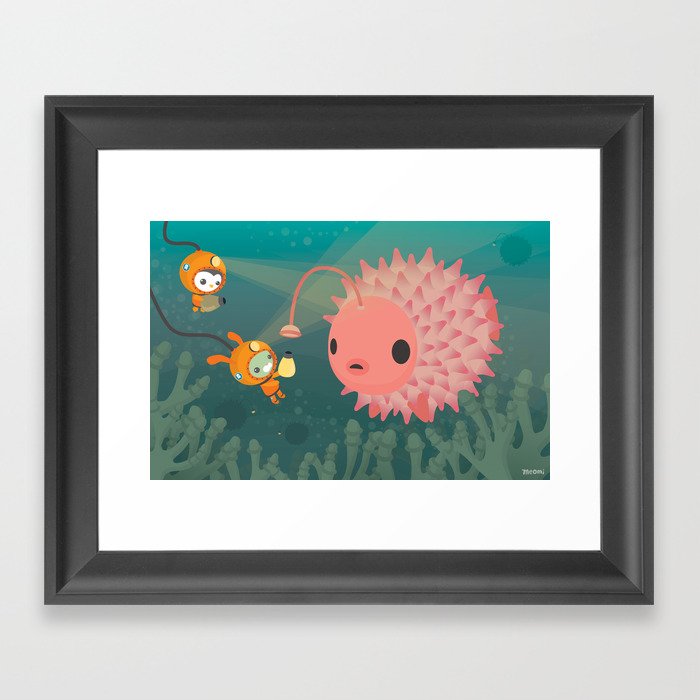 The Octonauts Pufferfish Framed Art Print