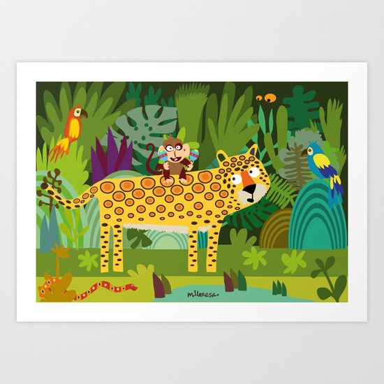 Jungle Art Print