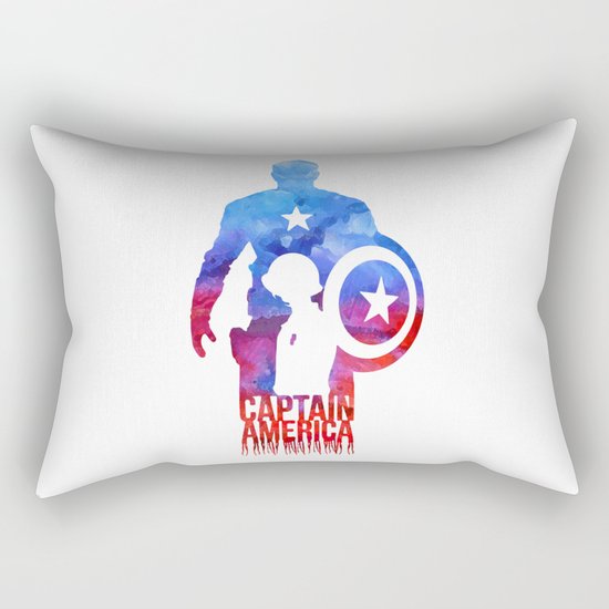 Captain America Rectangular Pillow