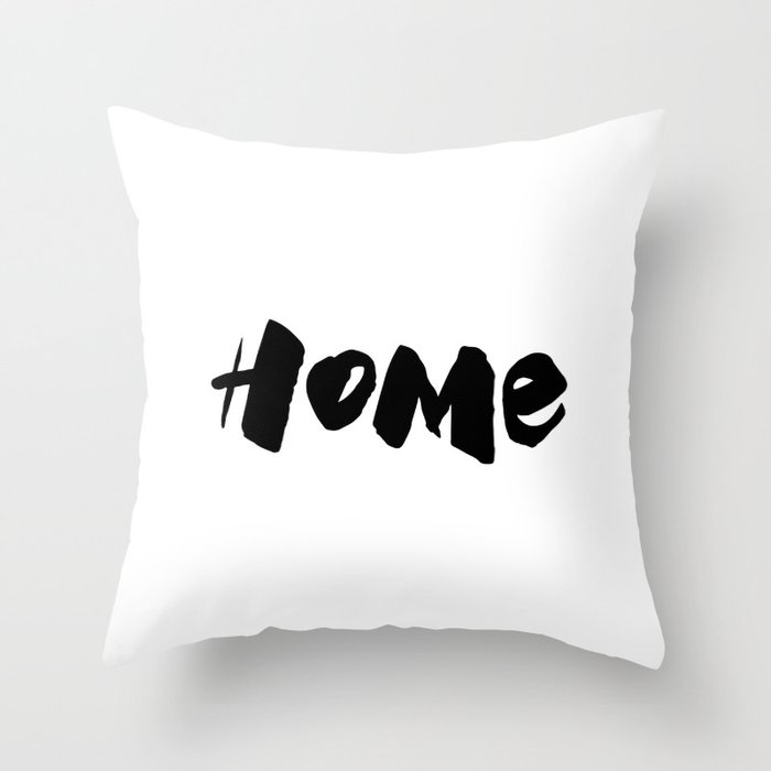 Home Throw Pillow