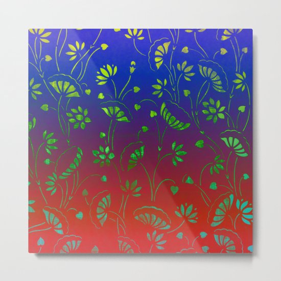 Lillypond-3 Metal Print