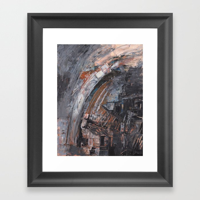 Abstract 2014/11/26 Framed Art Print