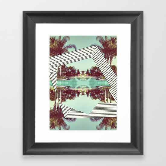Tropics Trip Framed Art Print
