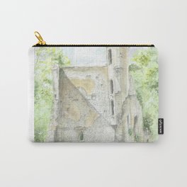 Minster Lovell (Medieval Ruins in Watercolor) Carry-All Pouch