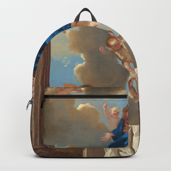 The Assumption of the Virgin by Nicolas Poussin Backpack