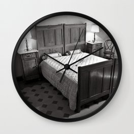 Bedroom with Antique Sardinian Charm Wall Clock