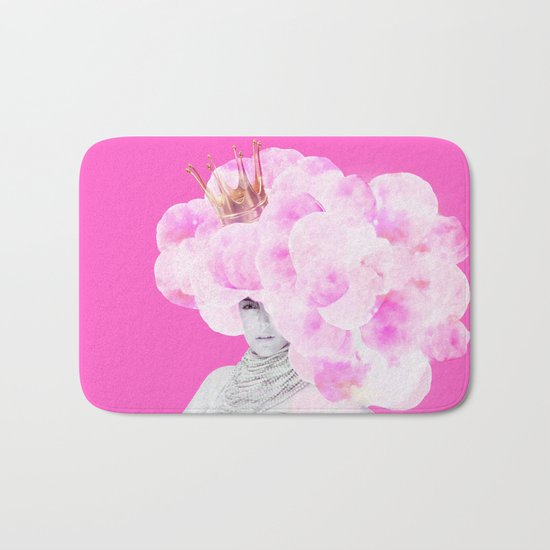 Cotton Candy Queen Bath Mat