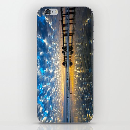 Huntington Beach Sunset 12/17/13 iPhone & iPod Skin