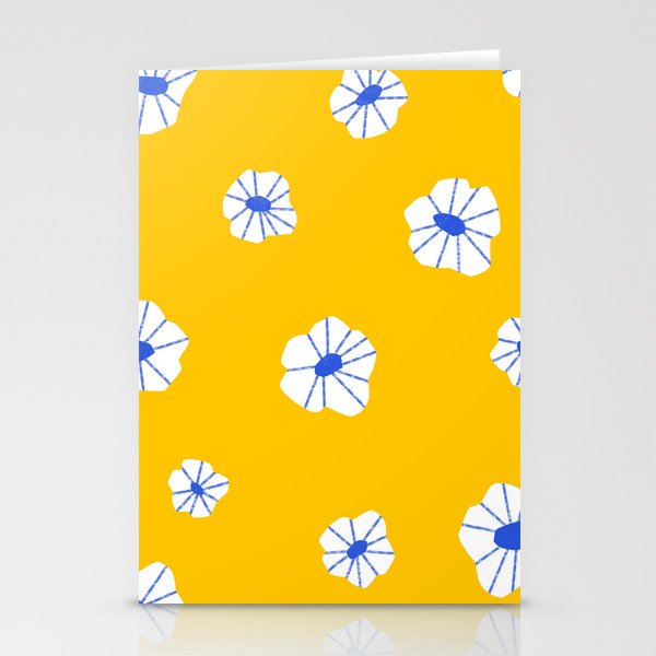 Scattered Flowers Stationery Cards
