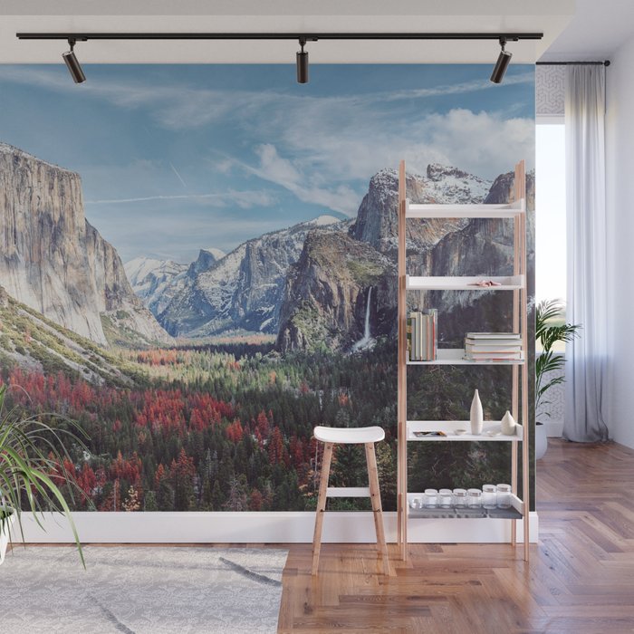 Tunnel View Yosemite Valley Wall Mural by adventurecalling ...