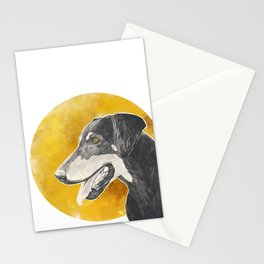 My brave dog Stationery Cards