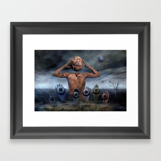 Another World 7 Framed Art Print