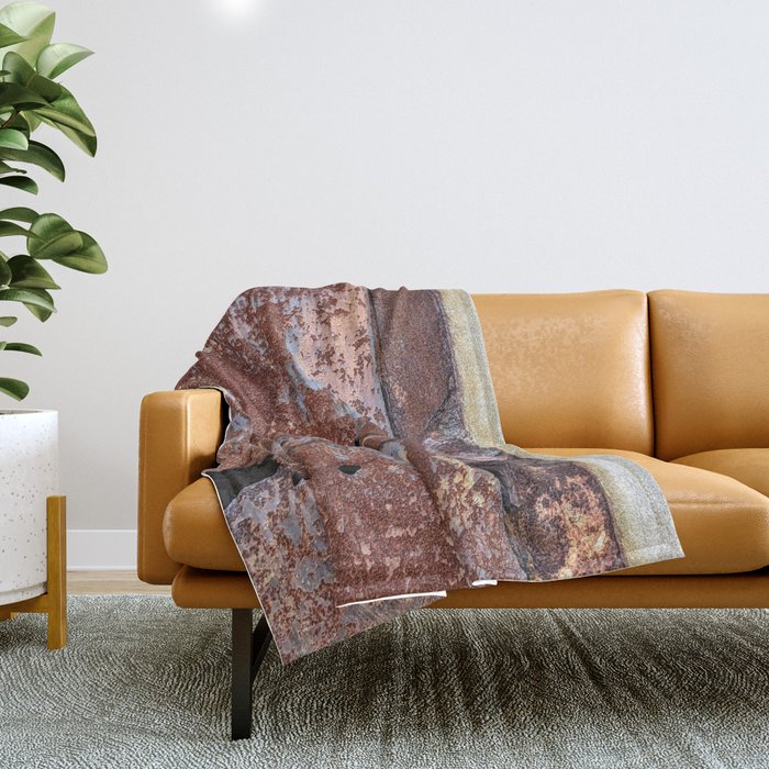 Rust 6 Throw Blanket