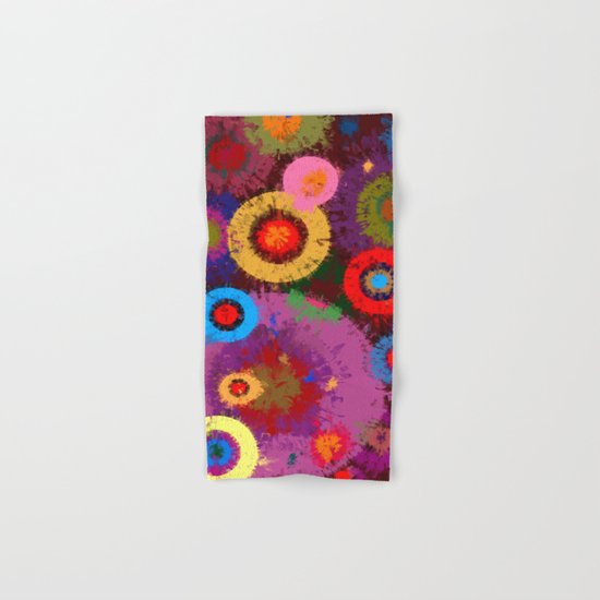 Abstract #360 Splirkles #2 Hand & Bath Towel