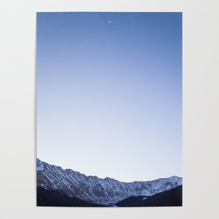 Daylight Moon Ridge Poster