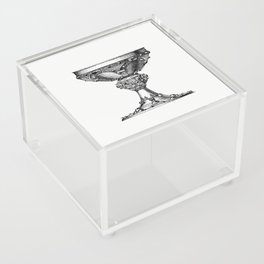 Vintage Victorian Style Goblet Engraving Acrylic Box