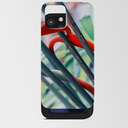 Beautiful Heliconia Flower In Indonesian Jungle iPhone Card Case