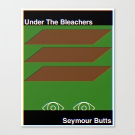 Under the Bleachers by Seymour Butts Canvas Print
