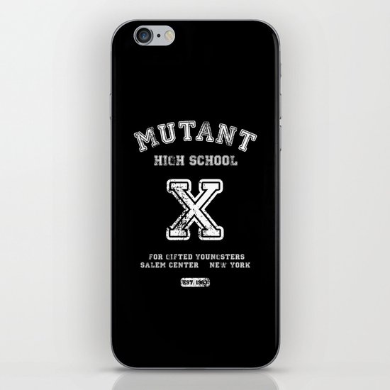 Mutant High School (X-men, Comics, Parody, Mashup, Wolverine) iPhone & iPod Skin