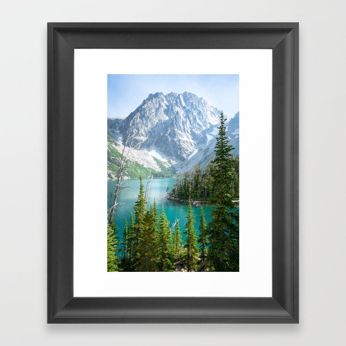 Lake Colchuck Framed Art Print