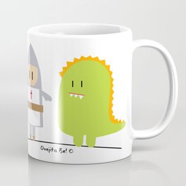 Dragones y Caballeros Coffee Mug