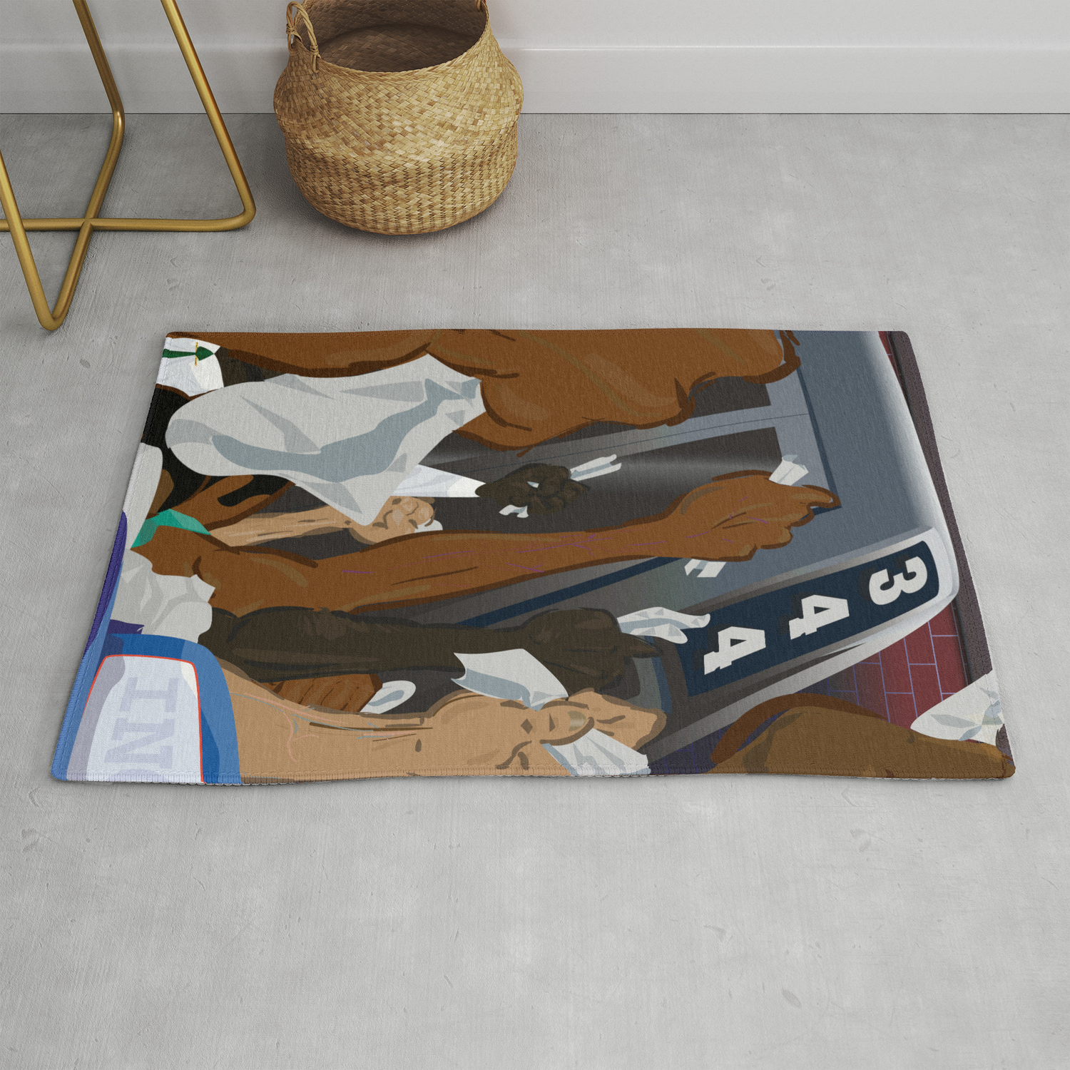 Download Calling Rug By Mockup Society6