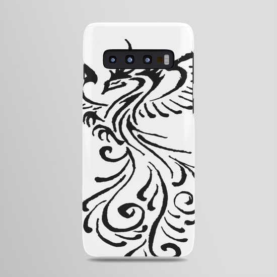 Rebirth Of The Phoenix Tribal Tattoo Design Android Case by taiche |  Society6