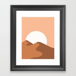 Sunset  Framed Art Print