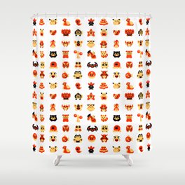 The Boys Are Back In Town Shower Curtain
