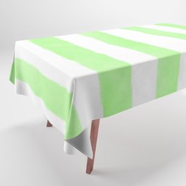 Watercolor Vertical Lines With White 42 Tablecloth