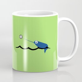 Water Polo Narwhal Coffee Mug