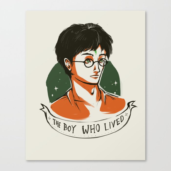 The Boy Who Lived Canvas Print