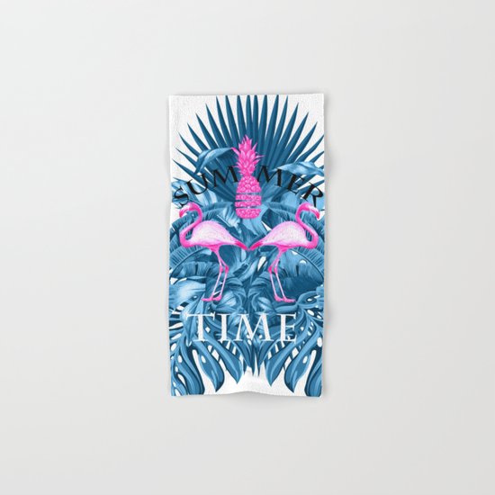 summer time tropical Hand & Bath Towel