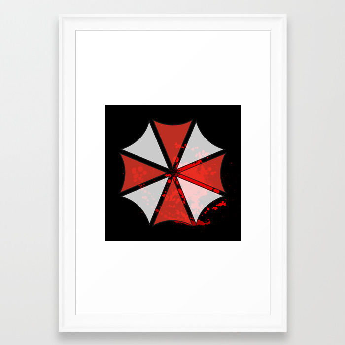 Umbrella Corporation Framed Art Print By Epicnerd Society6 Check out our umbrella corporation selection for the very best in unique or custom, handmade pieces from our face masks & coverings shops. society6