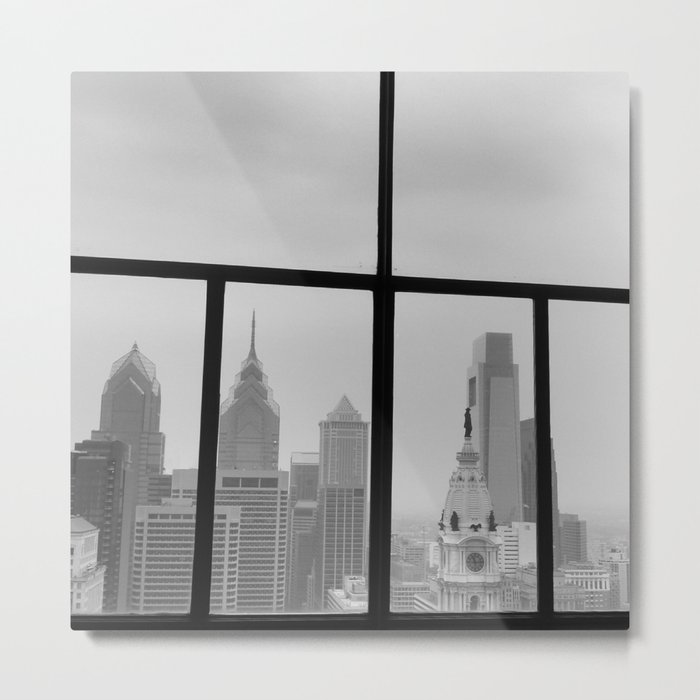 Philadelphia Skyline Metal Print