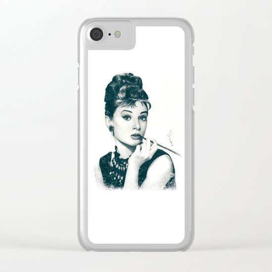My Hepburn Clear iPhone Case