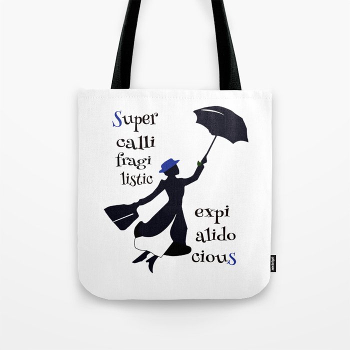 Mary Poppins Tote Bag by Artlish Society6