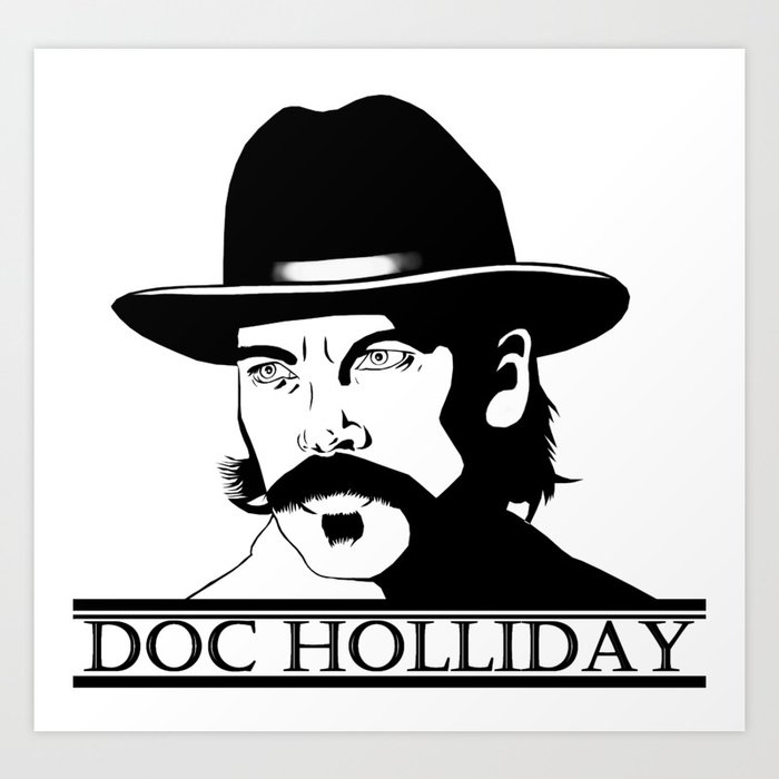 Doc Holliday Art Print