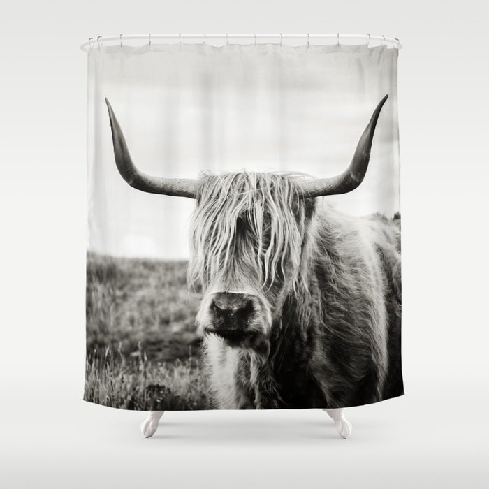 Highland Cow Shower Curtain By, Highland Cow Shower Curtain Society6