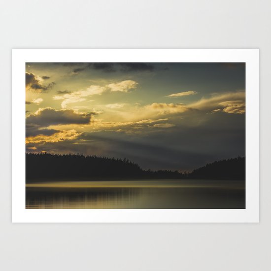 Vibrations Art Print